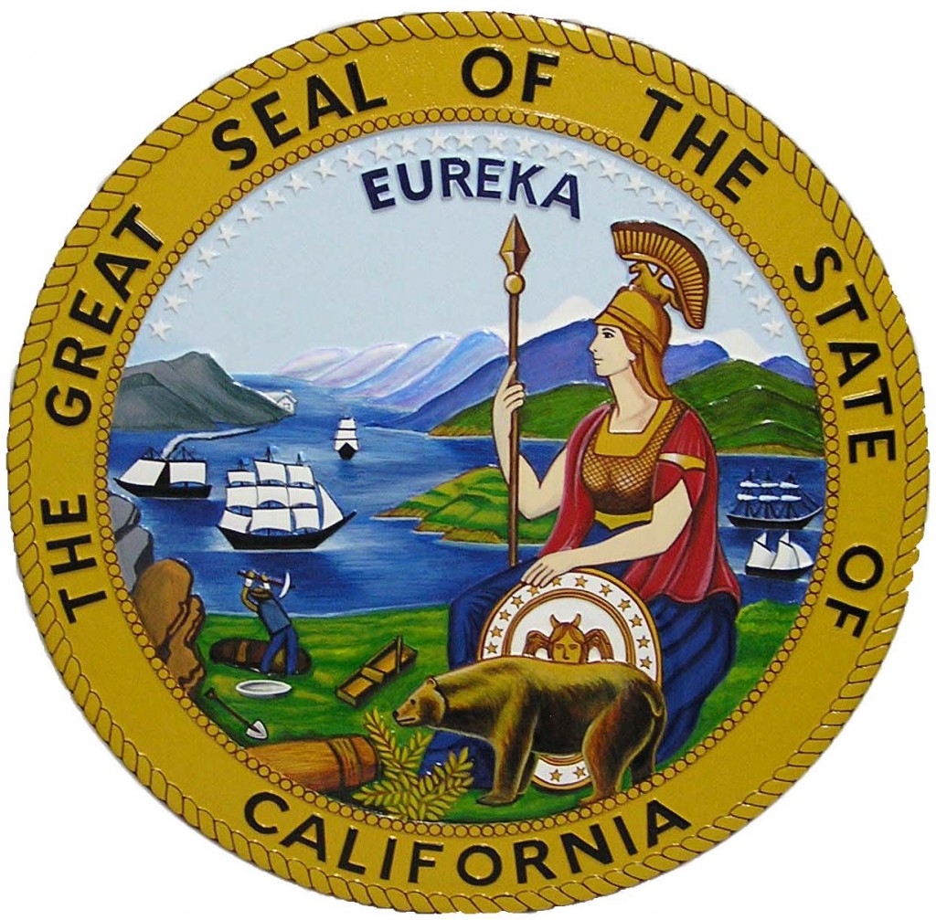 Seal of California for First Class Signing Service