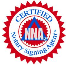 NNA Signing Agent Certified: First Class Signing Service